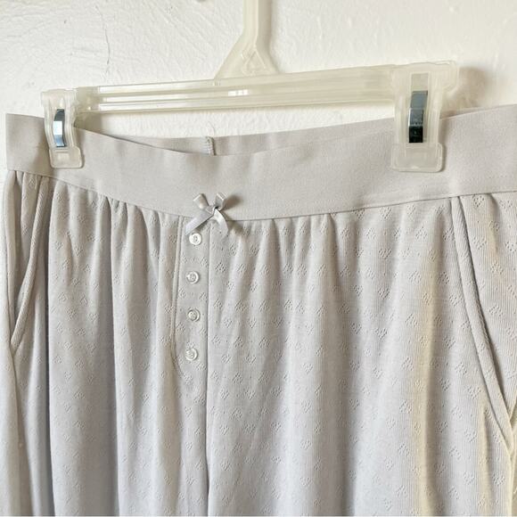 Weworewhat Gray Pointelle Pajama Pants Sz L - Picture 6 of 9